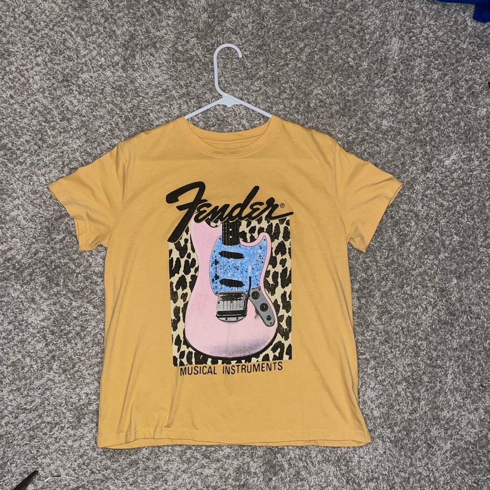 Fender guitar shirt